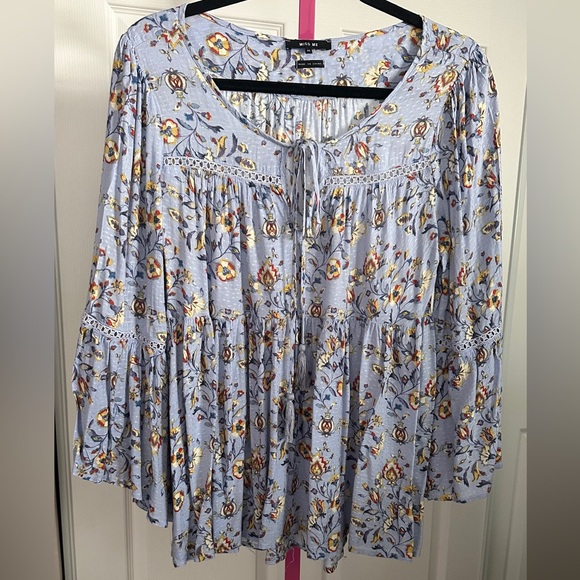 Miss Me Babydoll Top - Picture 2 of 8